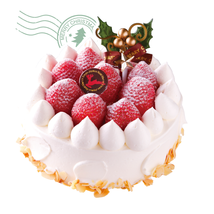 奈良ホテルのクリスマスケーキ。奈良県ブランド苺「古都華」と 純白のクリームで迎える聖夜 奈良の迎賓館仕様の逸品。リピーター続出の正統派ケーキは、しっとりと焼き上げたスポンジに軽やかな生クリームの優しい甘み、奈良の農家直送のブランド苺「古都華」のほどよい酸味が織り成す匠の味だ。Xmas伝統菓子『シュトーレン』もおすすめ。