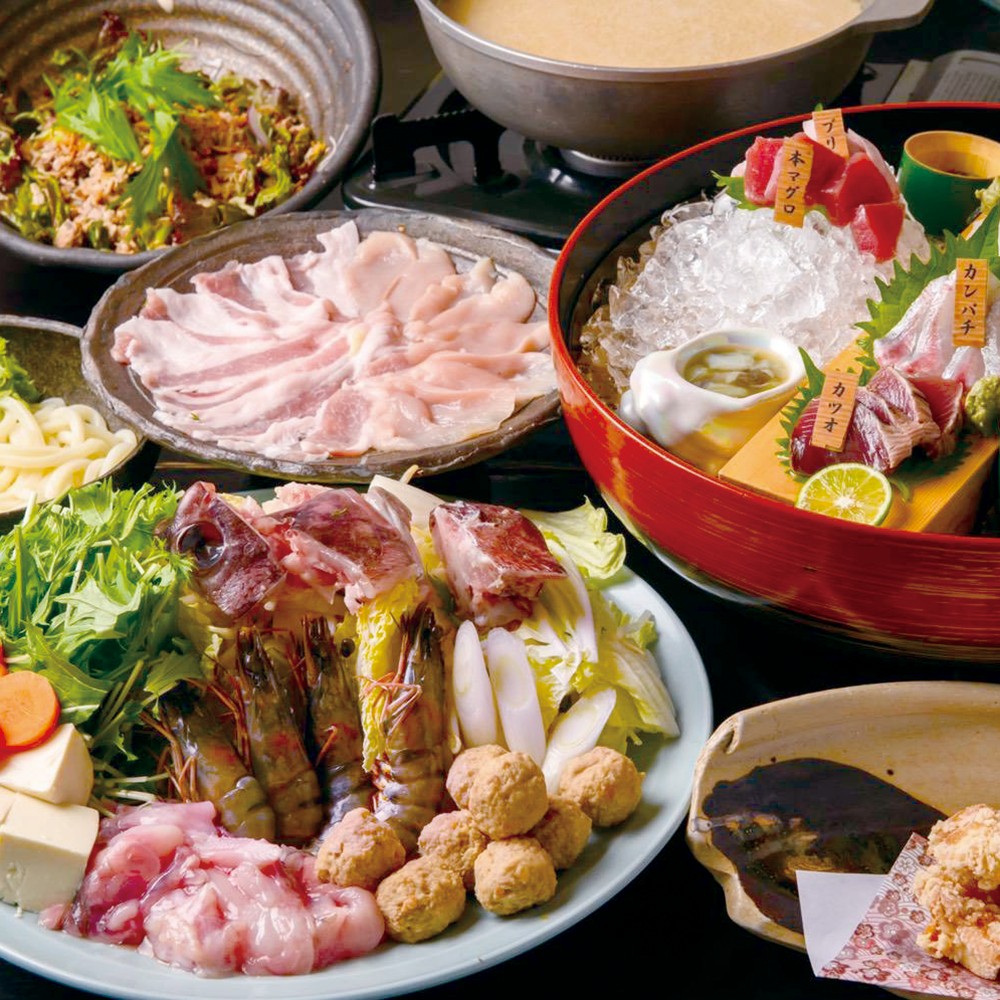 奈良県、王寺町、海鮮料理、ザカナ、海鮮ちゃんこ、貸切宴会