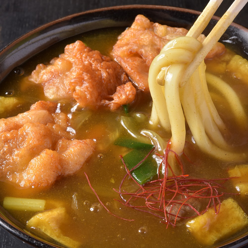 うどん　カレーうどん　入船　御所市