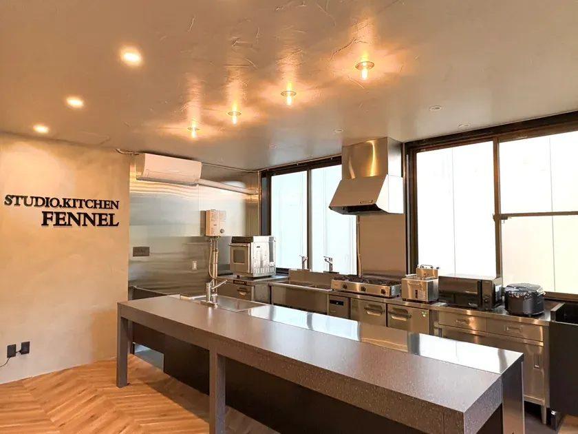 プロ仕様のステンレスキッチン