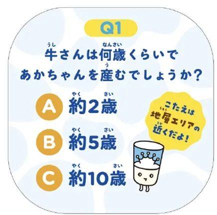 牛に関するクイズのイラスト