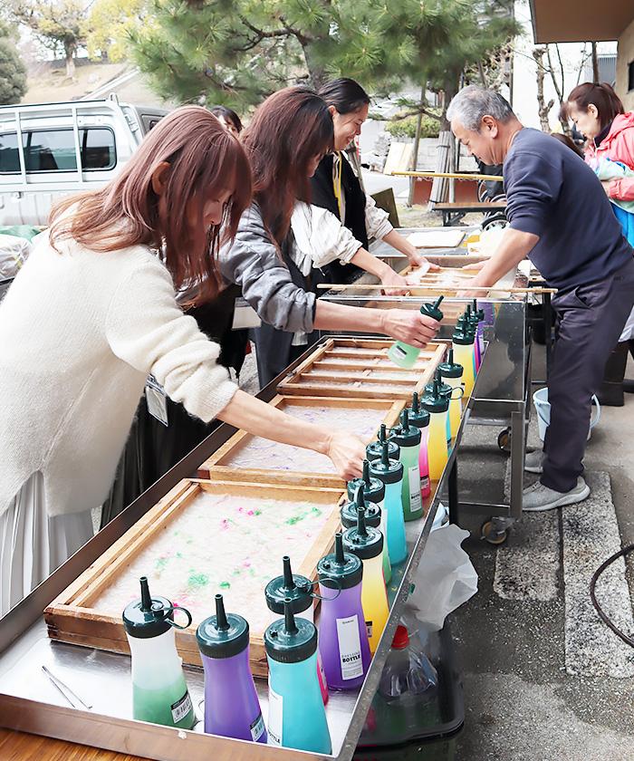 SETRE日帰りツアー 手漉き和紙体験