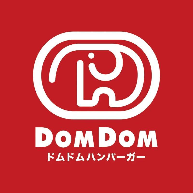 ドムドムハンバーガーのロゴ