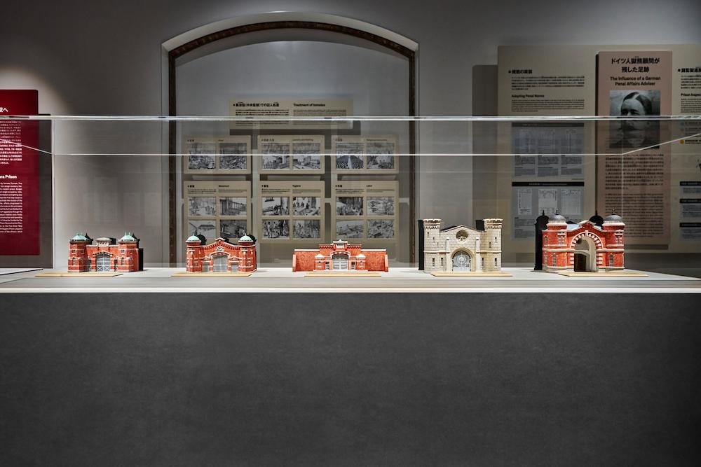 A棟　模型で観る、明治五大監獄