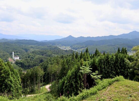 本丸から吉野方面