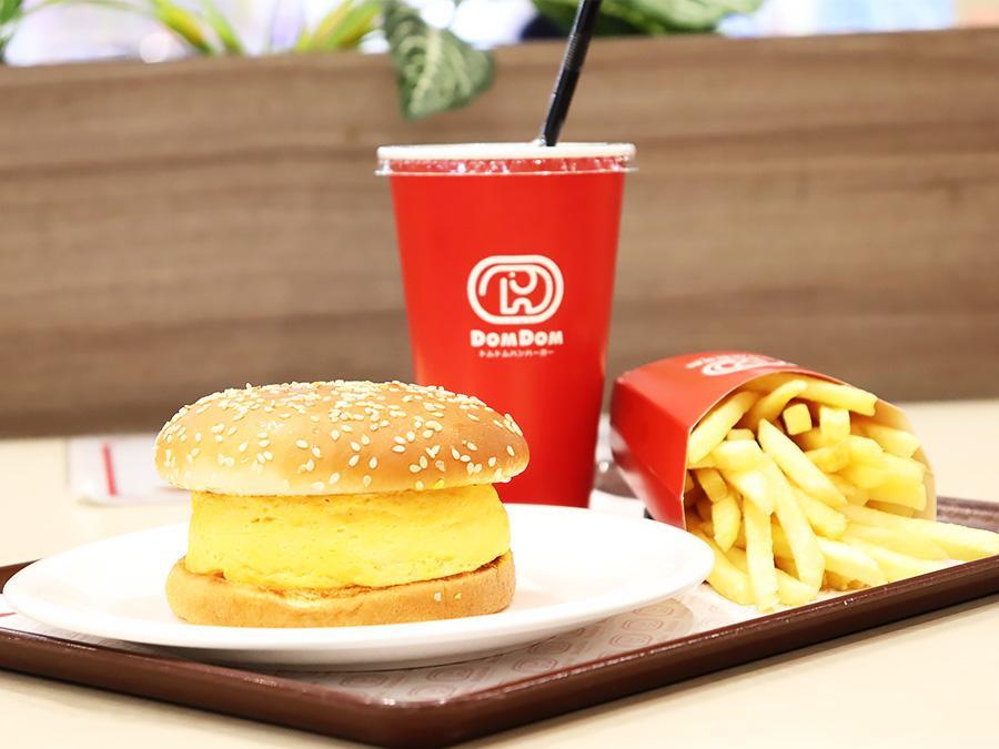 手作り厚焼きたまごバーガーセット